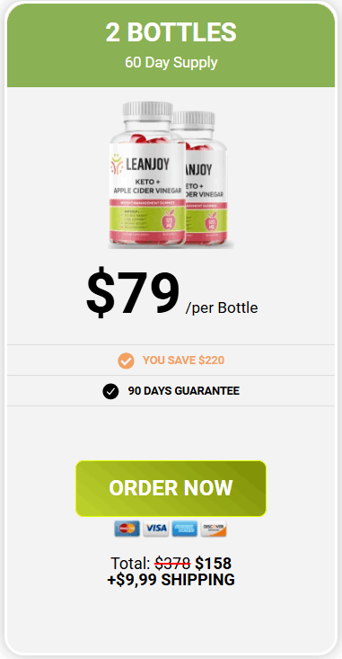 LeanJoy 2-Bottle Price